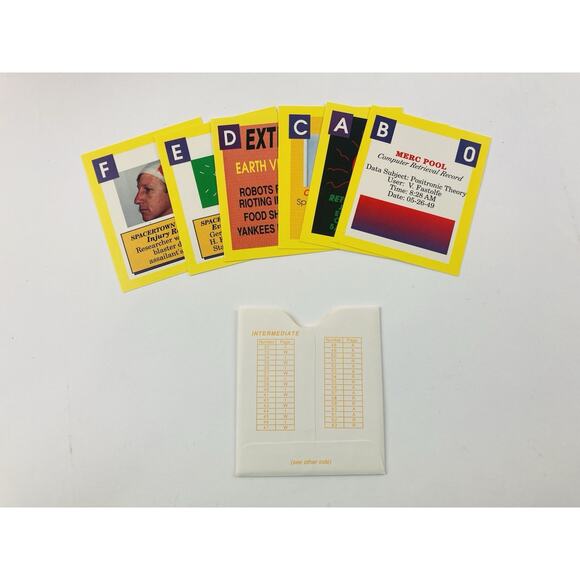 Vintage Isaac Asimov's ROBOTS VCR Mystery Suspense Game VHS 1988 Complete - Picture 6 of 15